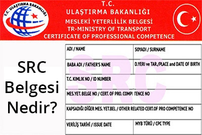 SRC Mesleki Yeterlilik Belgesi